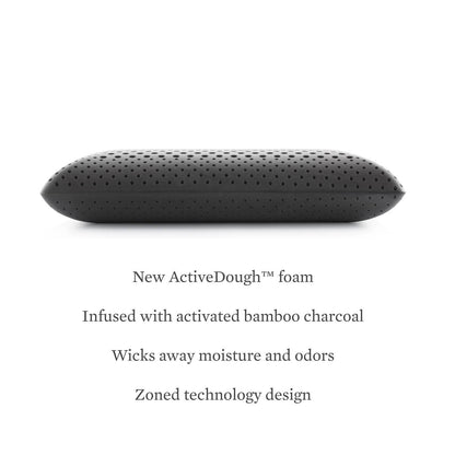Zoned ActiveDough - Bamboo Charcoal Pillow - The Sleep Loft - Online Mattress Showroom NYC