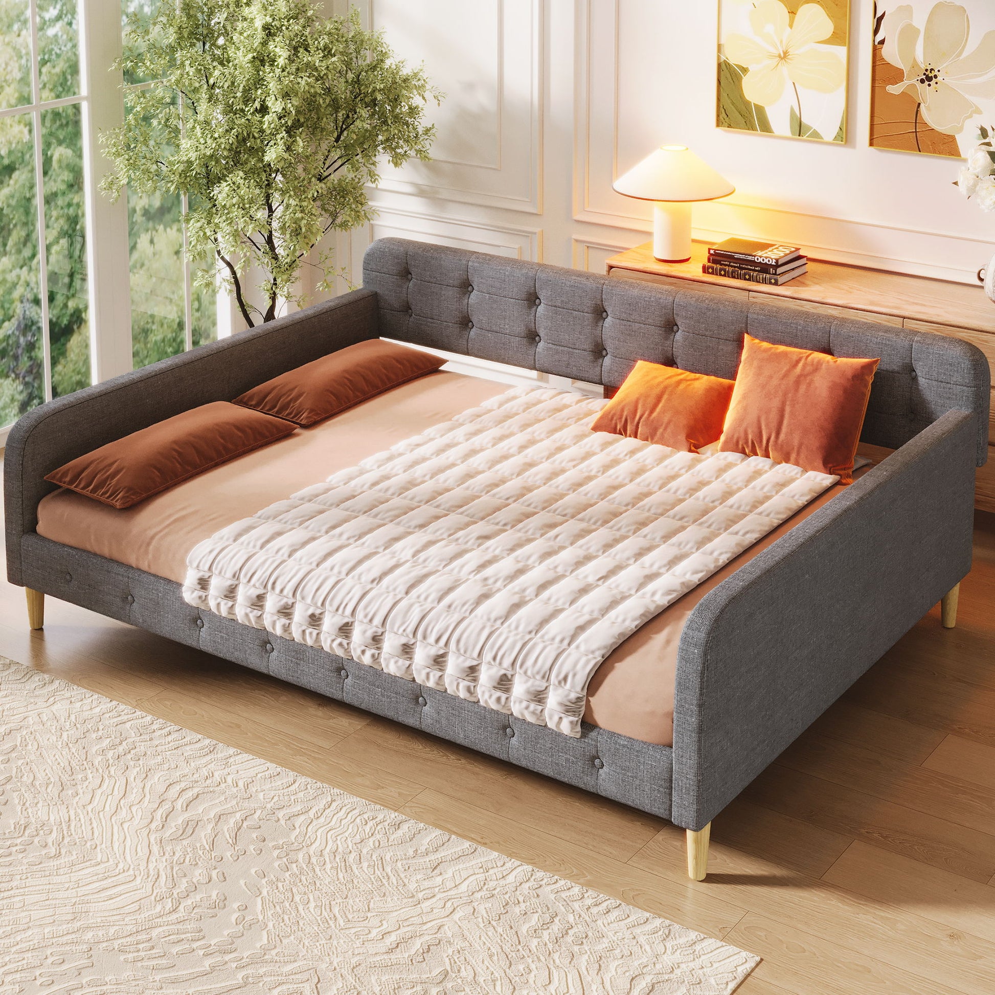 Upholstered Daybed - The Sleep Loft - Online Mattress Showroom NYC