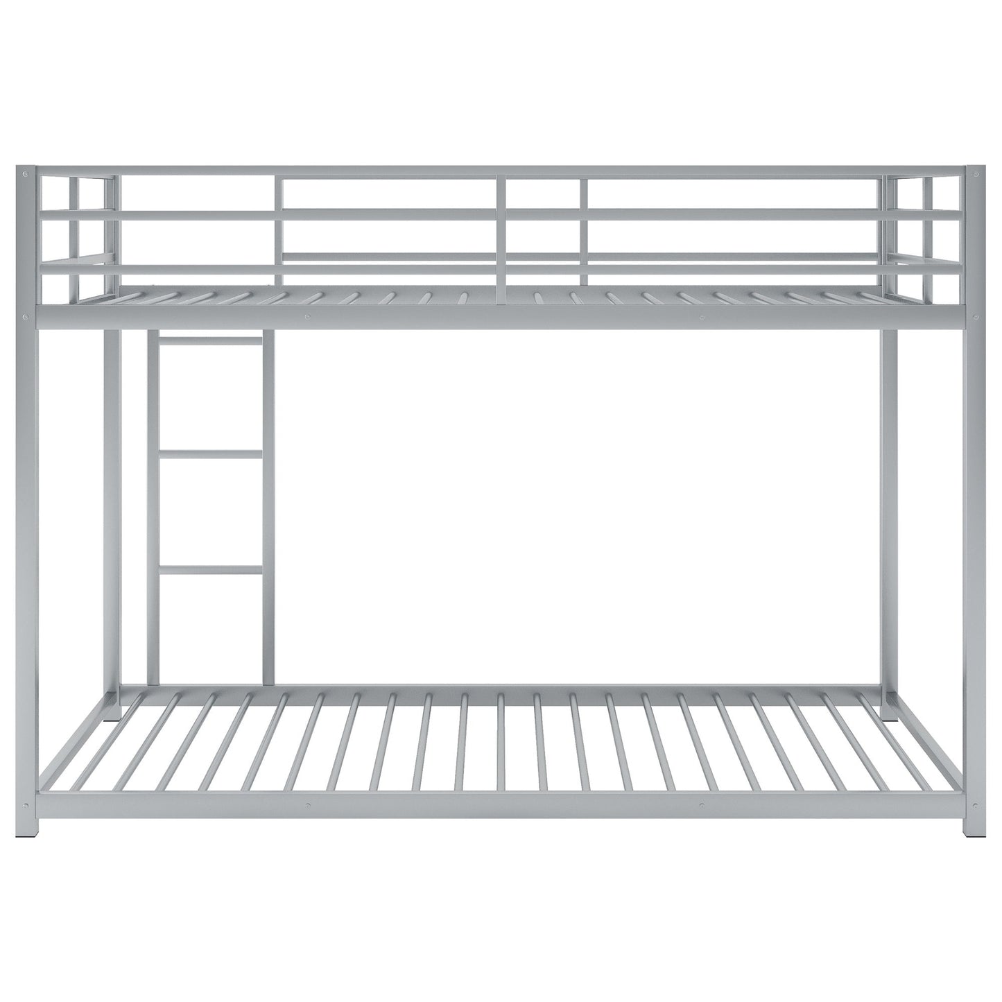 Metal Bunk Bed, Low Bunk Bed With Ladder - The Sleep Loft - Online Mattress Showroom NYC