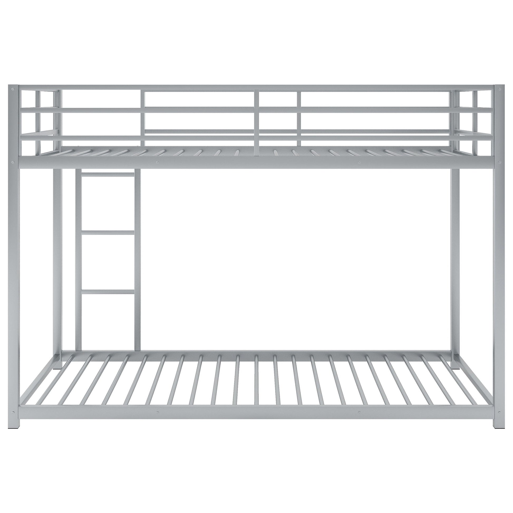 Metal Bunk Bed, Low Bunk Bed With Ladder - The Sleep Loft - Online Mattress Showroom NYC