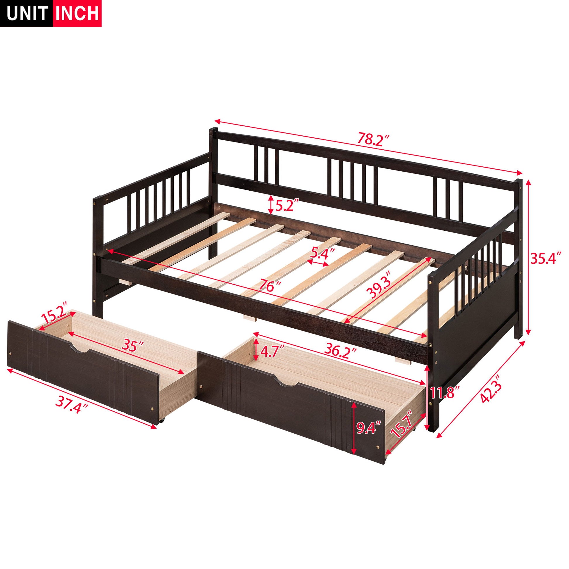 Multifunctional Modern Daybed - The Sleep Loft - Online Mattress Showroom NYC