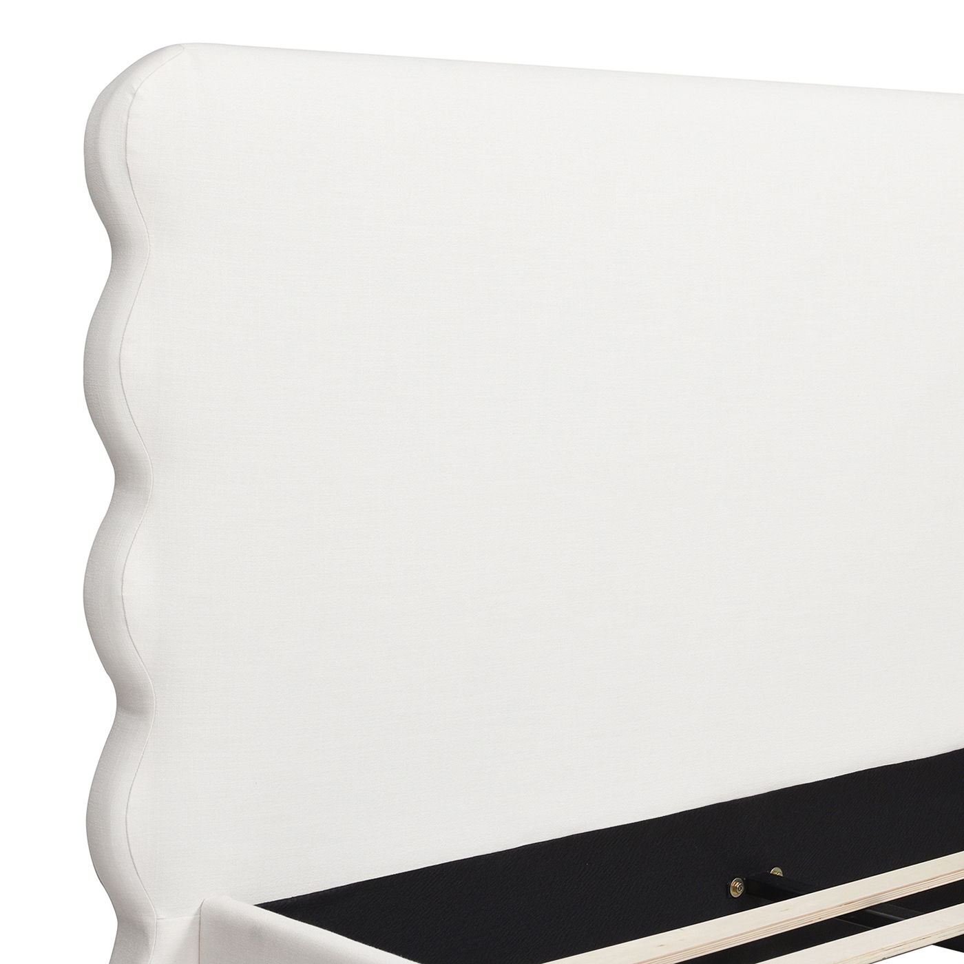 Stockholm - Modern Wavy Headboard Platform Bed - The Sleep Loft - Online Mattress Showroom NYC