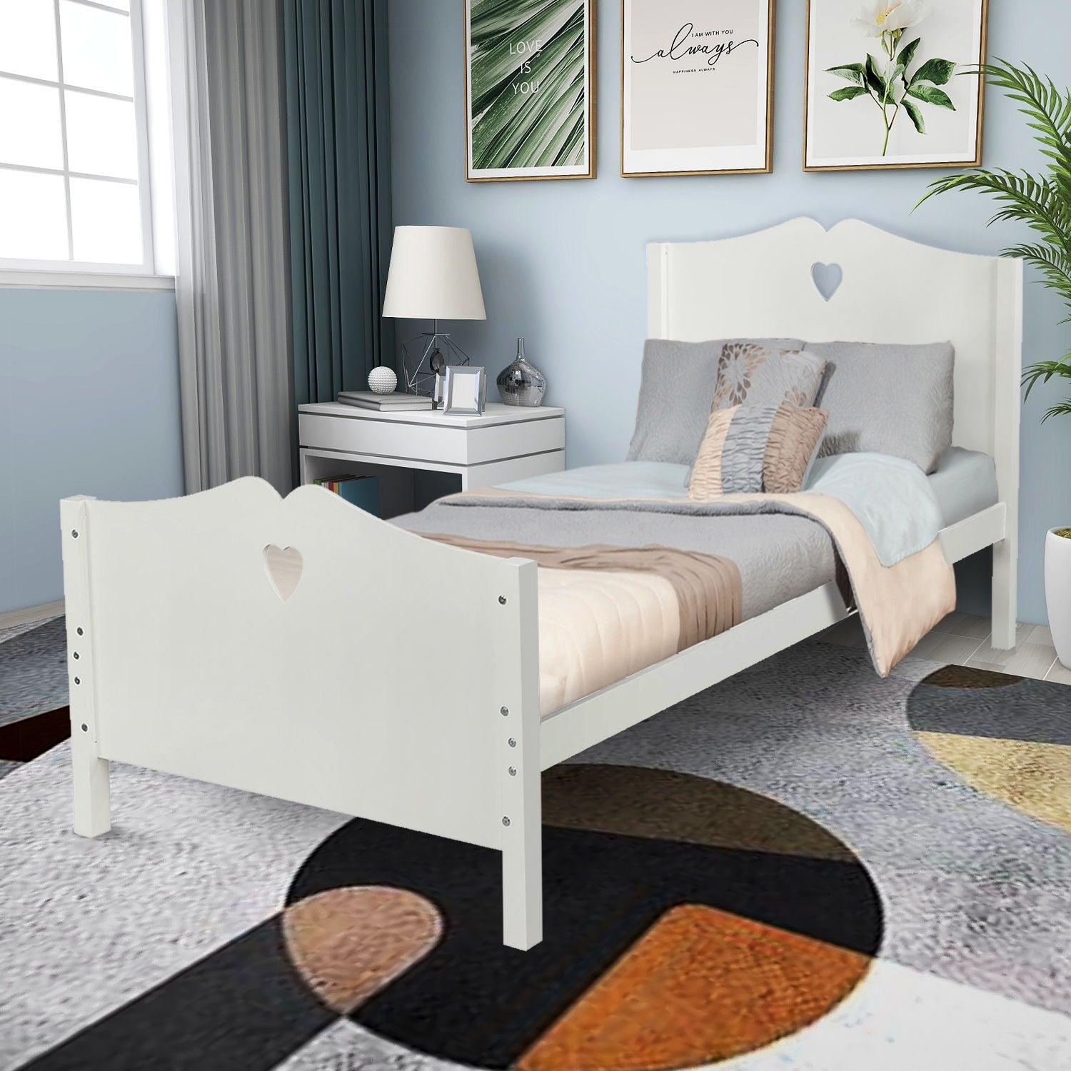 Platform Bed With Slat Support And Headboard And Footboard - The Sleep Loft - Online Mattress Showroom NYC