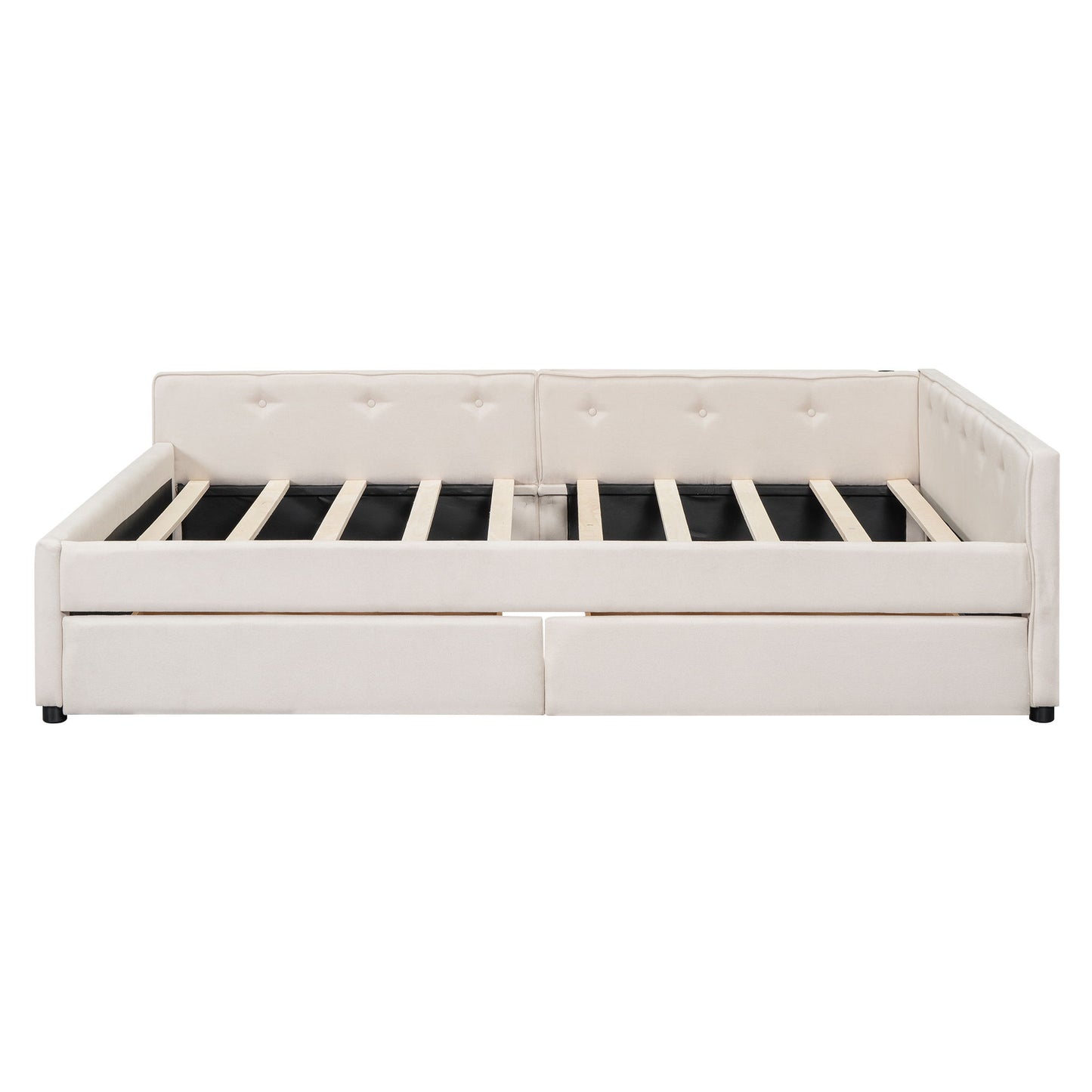 Platform Bed With USB Ports - The Sleep Loft - Online Mattress Showroom NYC