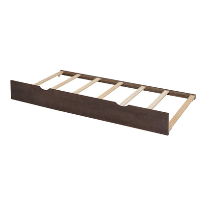 Storage Platform Bed With Pull Out Shelves, Trundle, And 2 Drawers - The Sleep Loft - Online Mattress Showroom NYC