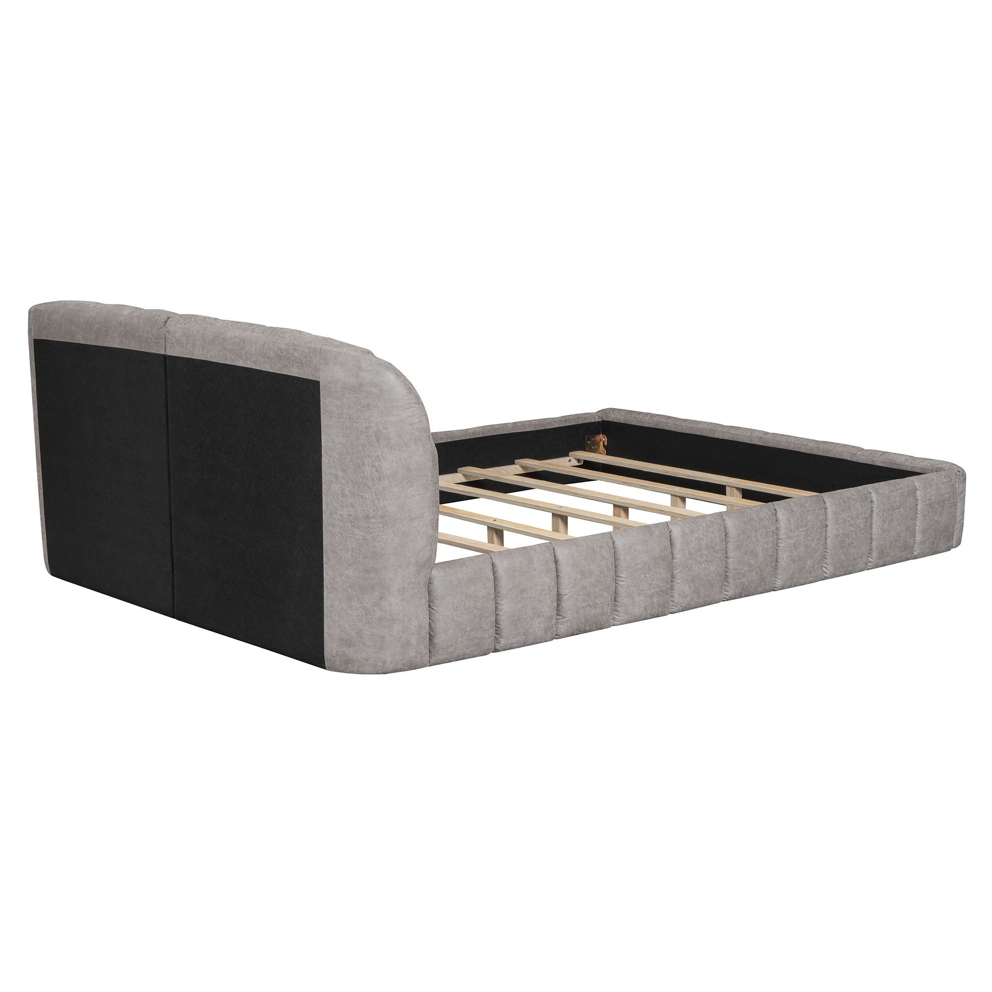 Elegant Design Upholstered Platform Bed - The Sleep Loft - Online Mattress Showroom NYC