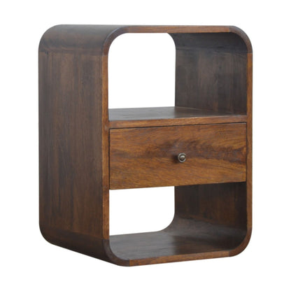 Curve Drawer Nightstand - The Sleep Loft - Online Mattress Showroom NYC