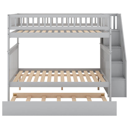 Bunk Bed With Staircase - The Sleep Loft - Online Mattress Showroom NYC