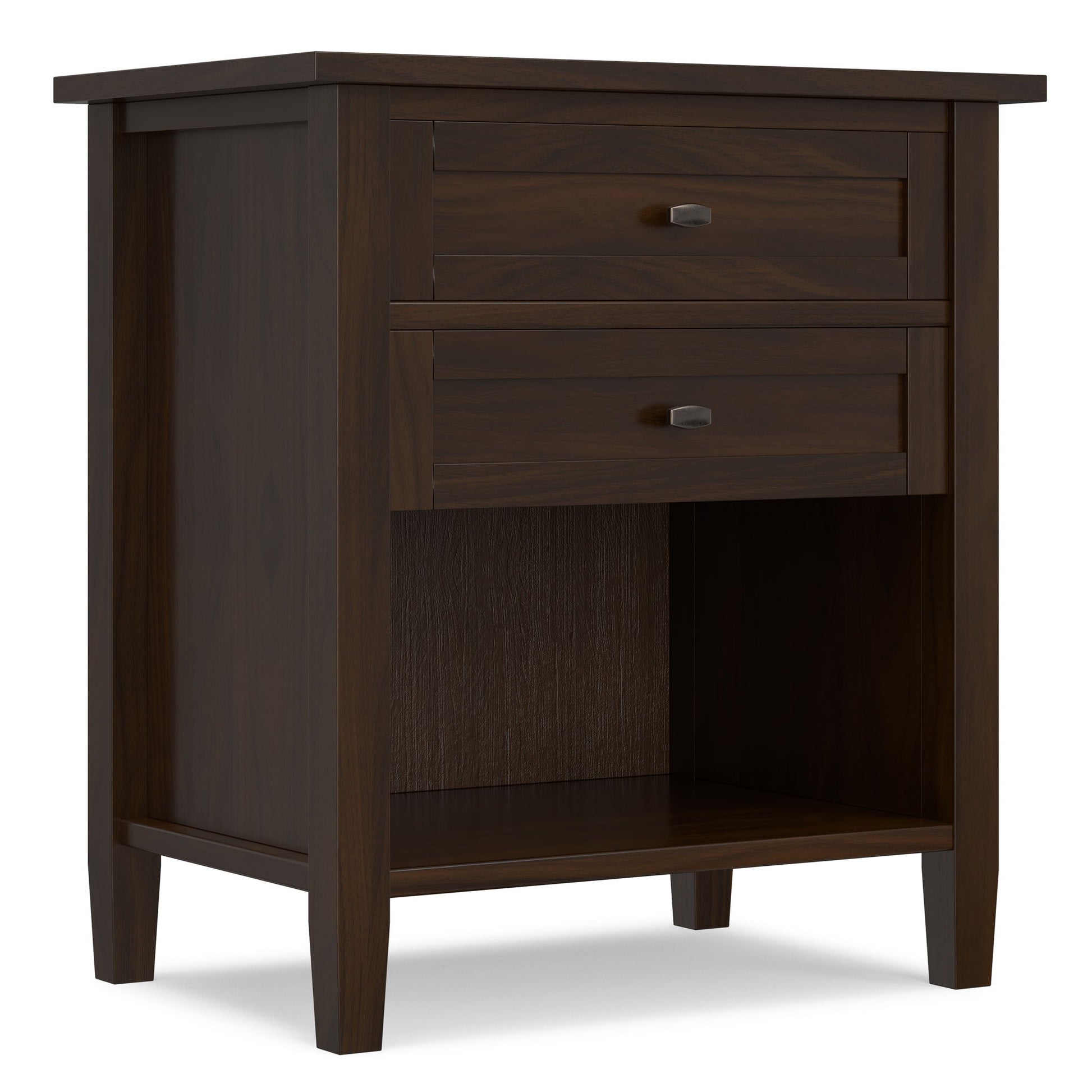 Warm Shaker - Bedside Table - The Sleep Loft - Online Mattress Showroom NYC