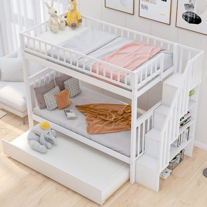 Bunk Bed With Staircase - The Sleep Loft - Online Mattress Showroom NYC