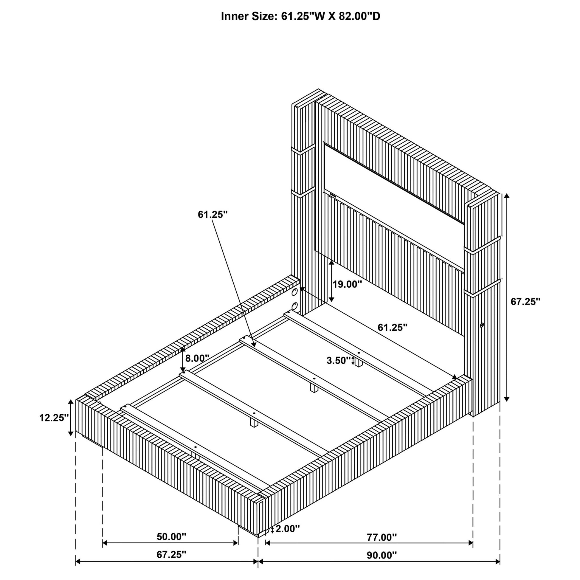 Judah - Flame Visualizer Bed - The Sleep Loft - Online Mattress Showroom NYC
