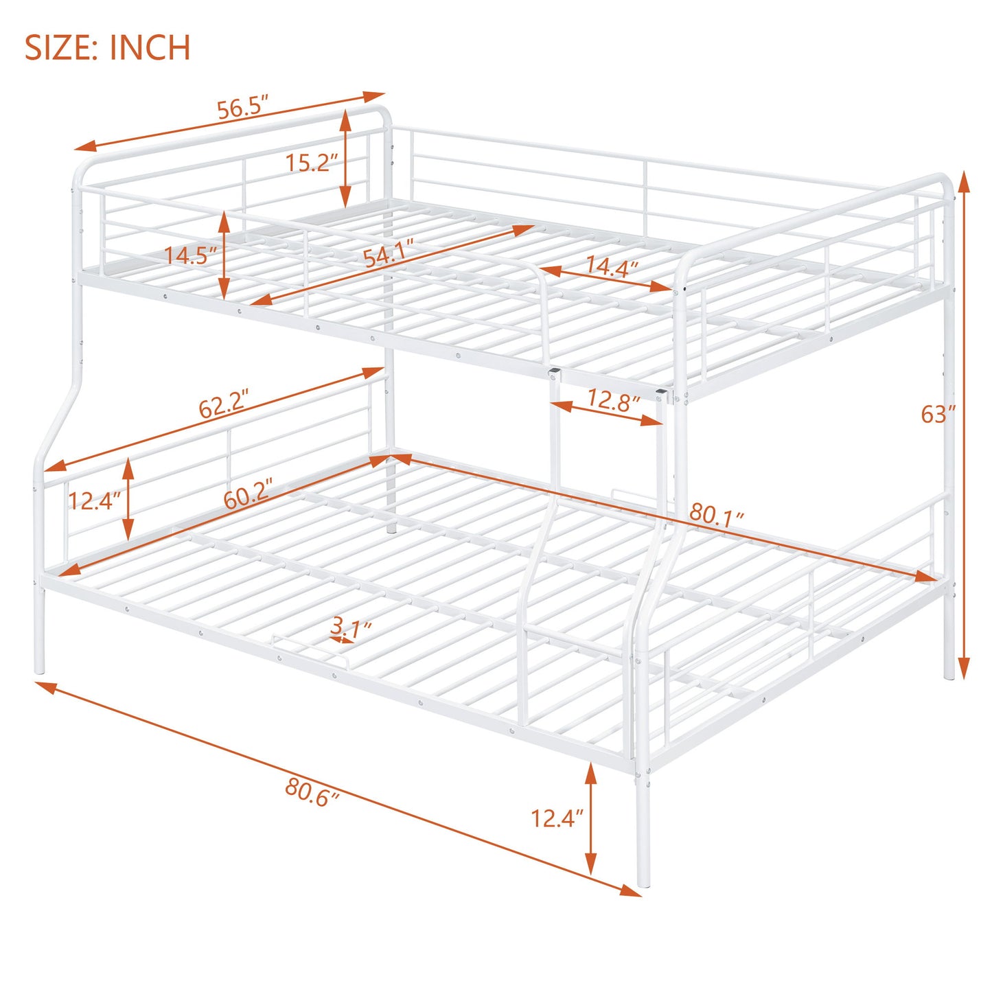 Contemporary Bunk Bed - The Sleep Loft - Online Mattress Showroom NYC