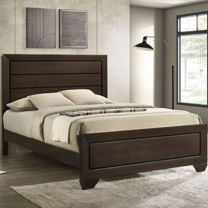 Harrison - Queen Panel Bed - Dark Brown - The Sleep Loft - Online Mattress Showroom NYC