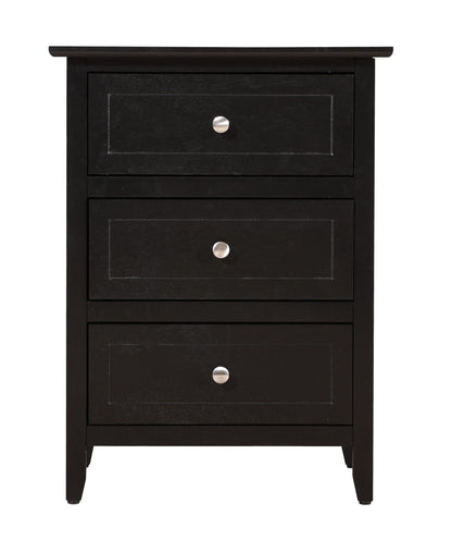 Daniel - 3 Drawer Nightstand - The Sleep Loft - Online Mattress Showroom NYC