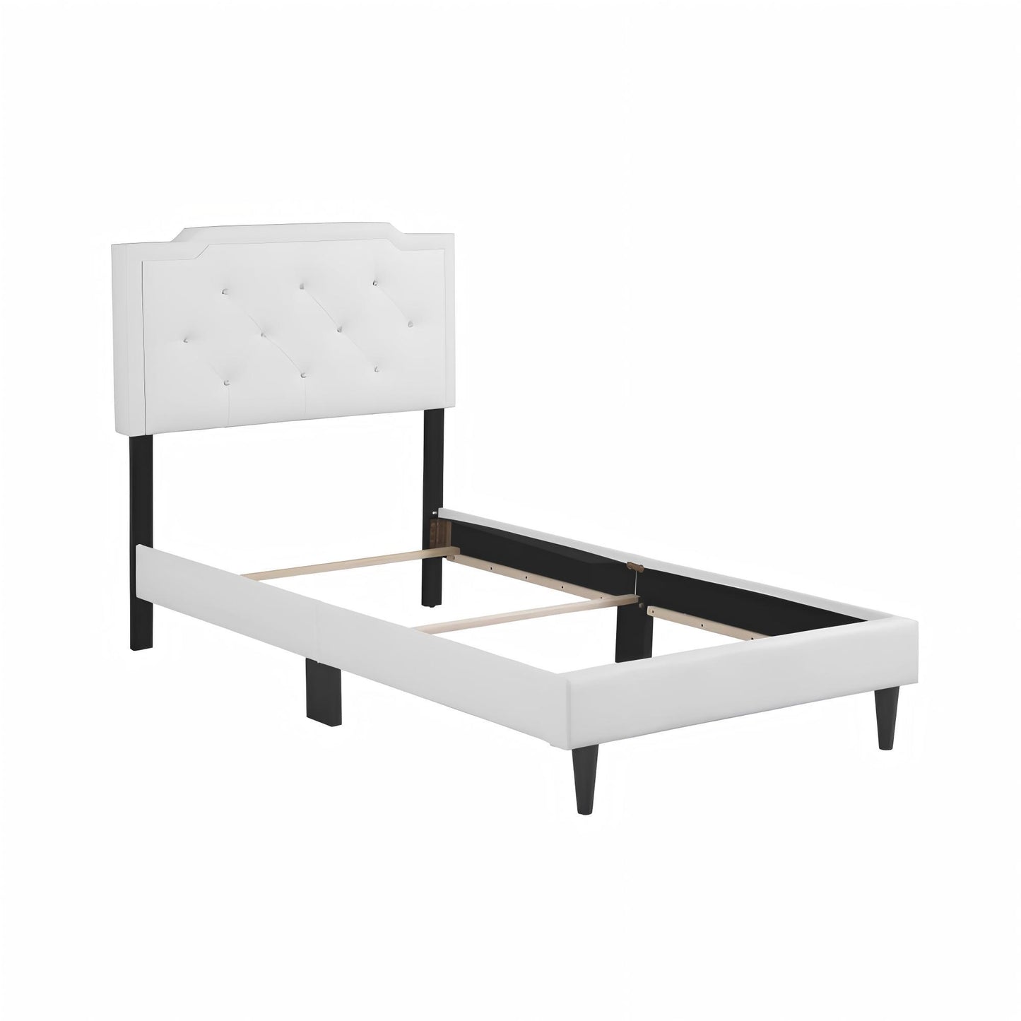 Button Tufted Bed Charming For Cozy Spaces - The Sleep Loft - Online Mattress Showroom NYC