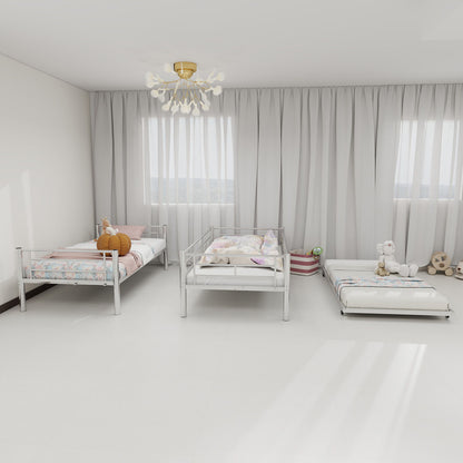 Bunk Bed For Kids, Convertible Frame With Ladders & Guardrail - The Sleep Loft - Online Mattress Showroom NYC