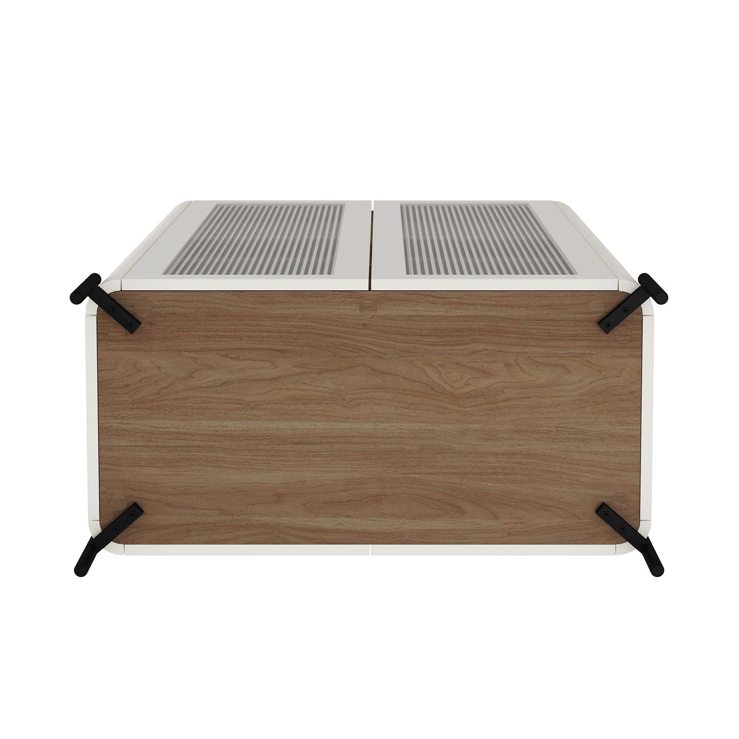Abbey - Bookcase Cabinet With 4 Adjustable Shelves