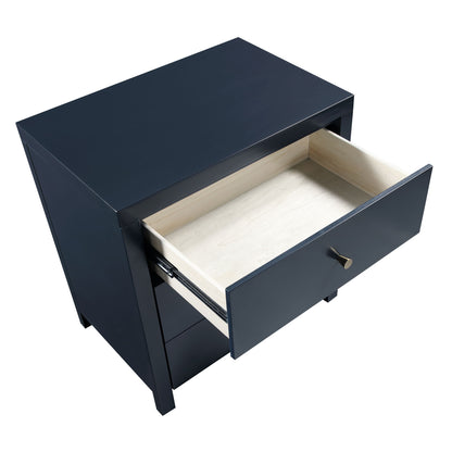 Nevarre - 3 Drawer Nightstand - The Sleep Loft - Online Mattress Showroom NYC