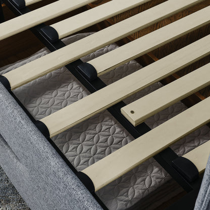 Daybed With Trundle And Storage Drawers, Flat Arms With Pocket - The Sleep Loft - Online Mattress Showroom NYC