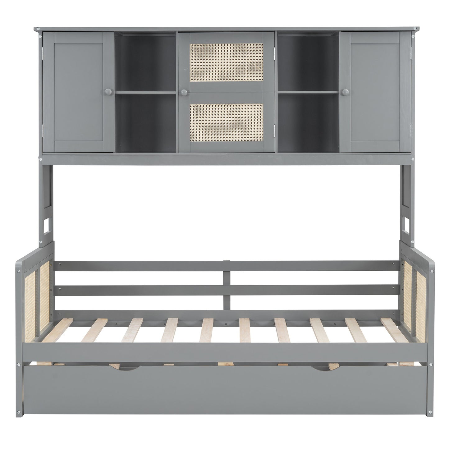 Daybed And All In One Cabinet And Shelf - The Sleep Loft - Online Mattress Showroom NYC