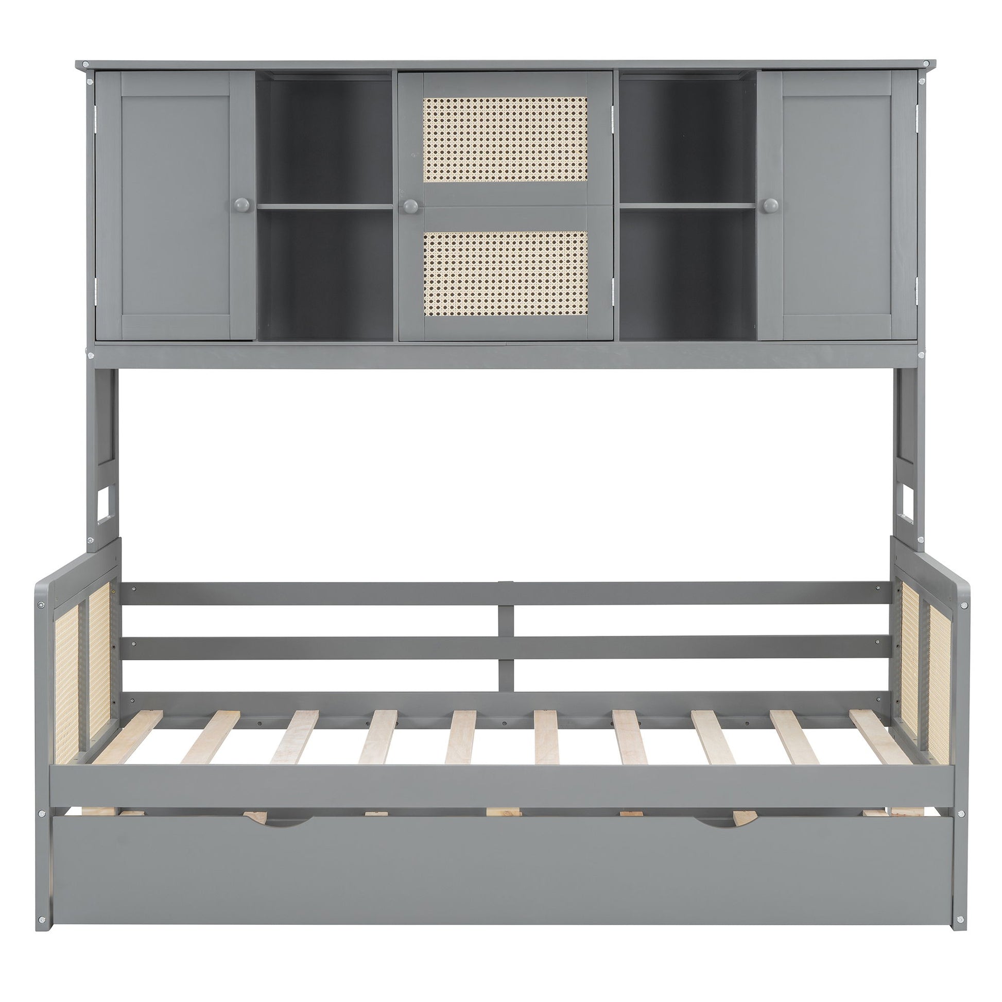 Daybed And All In One Cabinet And Shelf - The Sleep Loft - Online Mattress Showroom NYC
