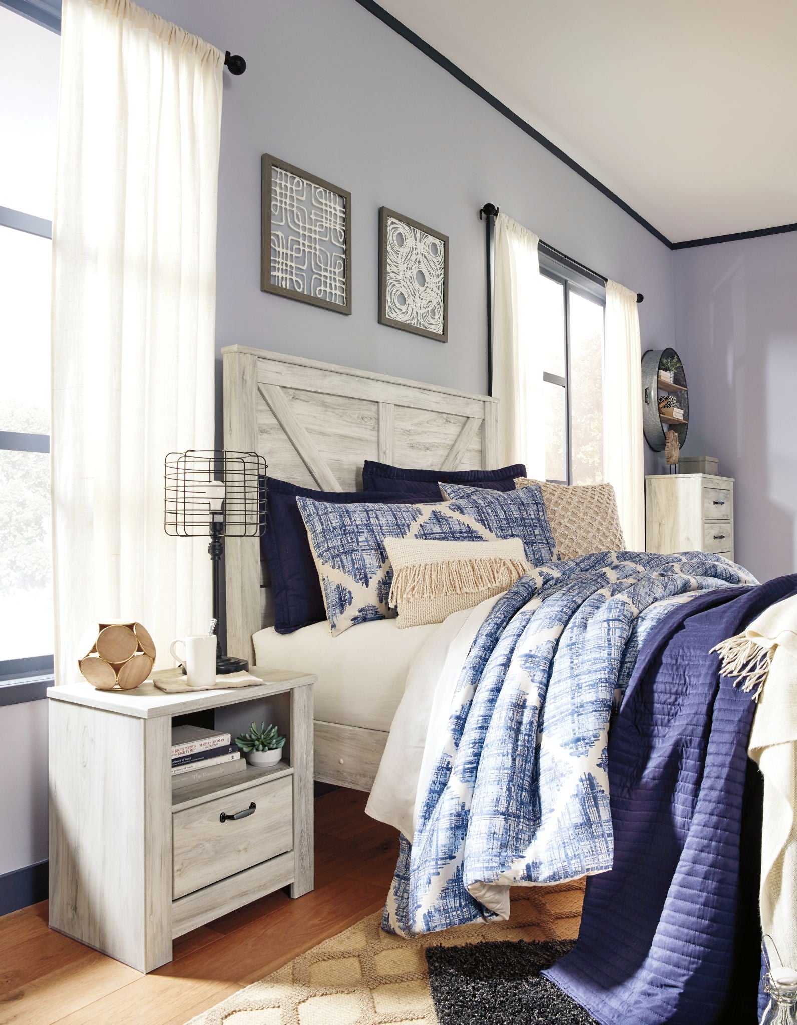 Bellaby - Crossbuck Panel Bed - The Sleep Loft - Online Mattress Showroom NYC