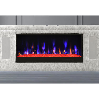 Isaiah - Bed With TV Lift-LED Speakers And Fireplace - The Sleep Loft - Online Mattress Showroom NYC