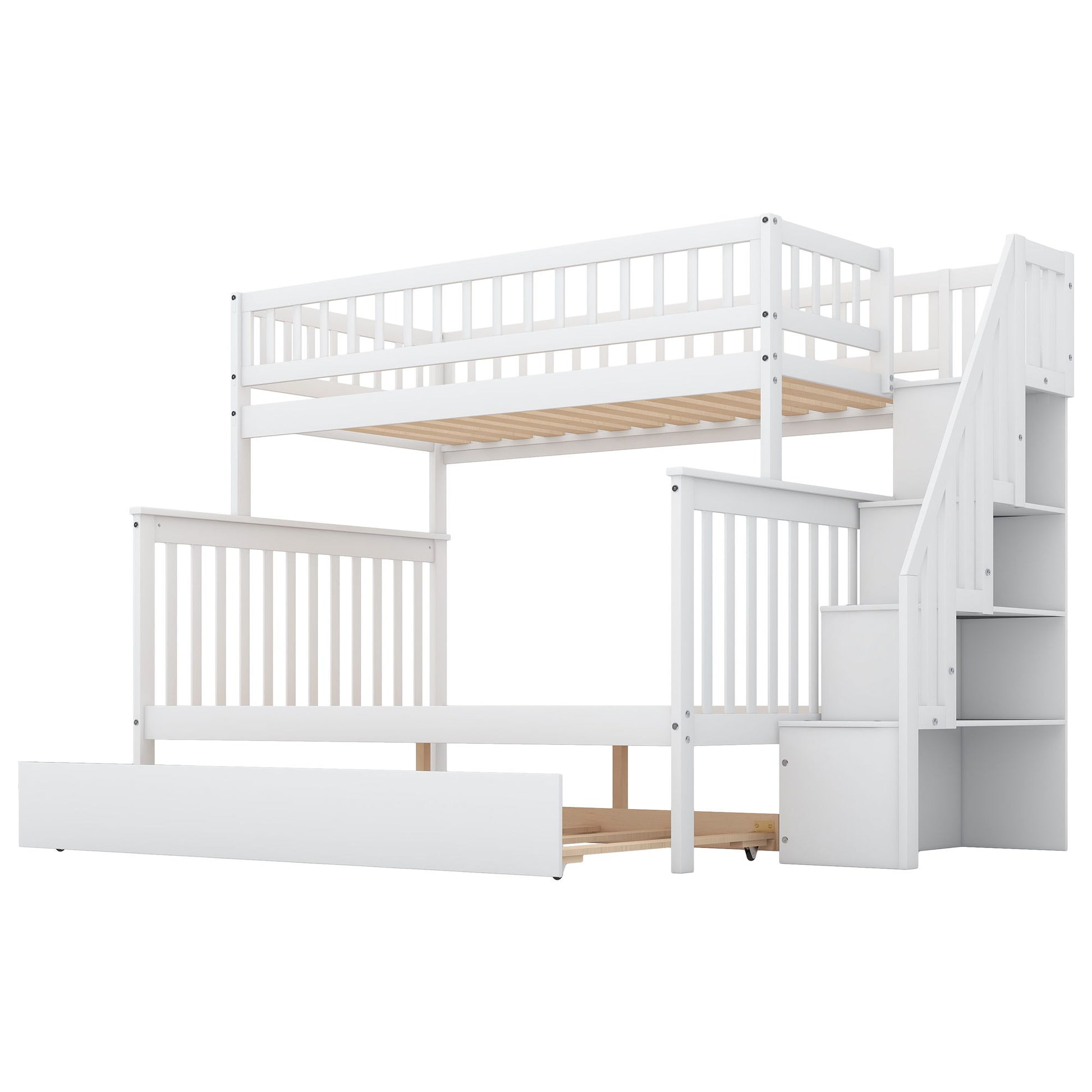 Bunk Bed With Staircase - The Sleep Loft - Online Mattress Showroom NYC