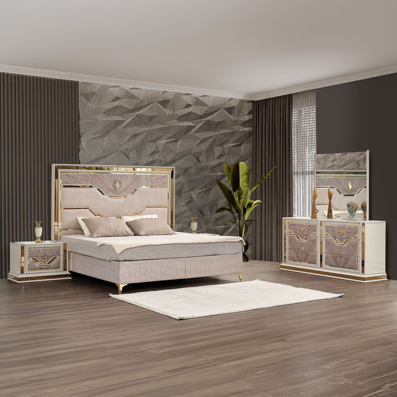 Omari - Upholstered Bed - The Sleep Loft - Online Mattress Showroom NYC