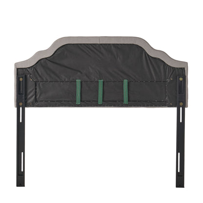 Luella - Button Tufted Upholstered Headboard - The Sleep Loft - Online Mattress Showroom NYC