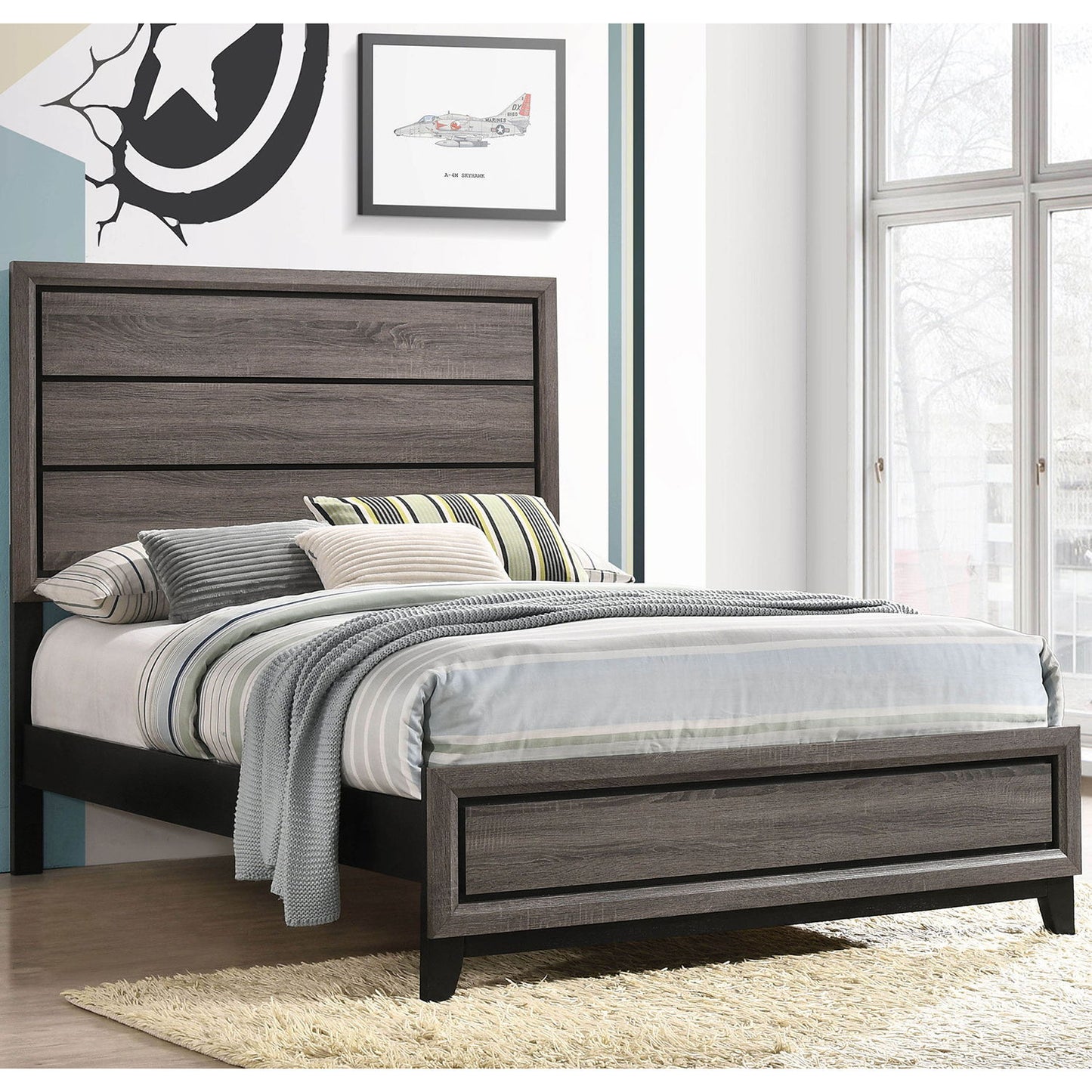 Cabrillo - Full Panel - Gray Ash - The Sleep Loft - Online Mattress Showroom NYC