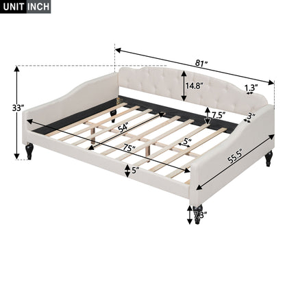 Upholstered Tufted Daybed - The Sleep Loft - Online Mattress Showroom NYC