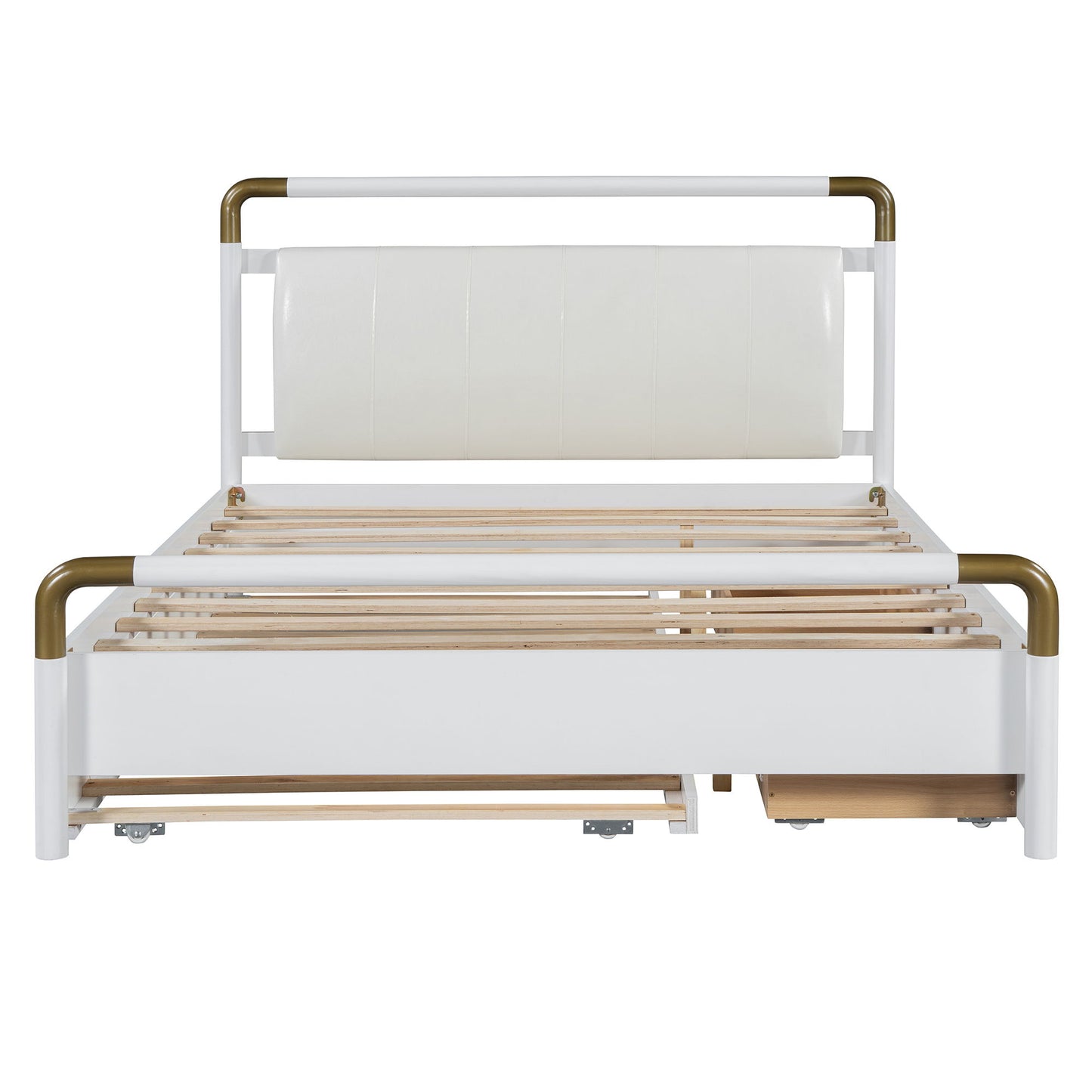 Storage Platform Bed, With 2 Big Drawers, Trundle - The Sleep Loft - Online Mattress Showroom NYC