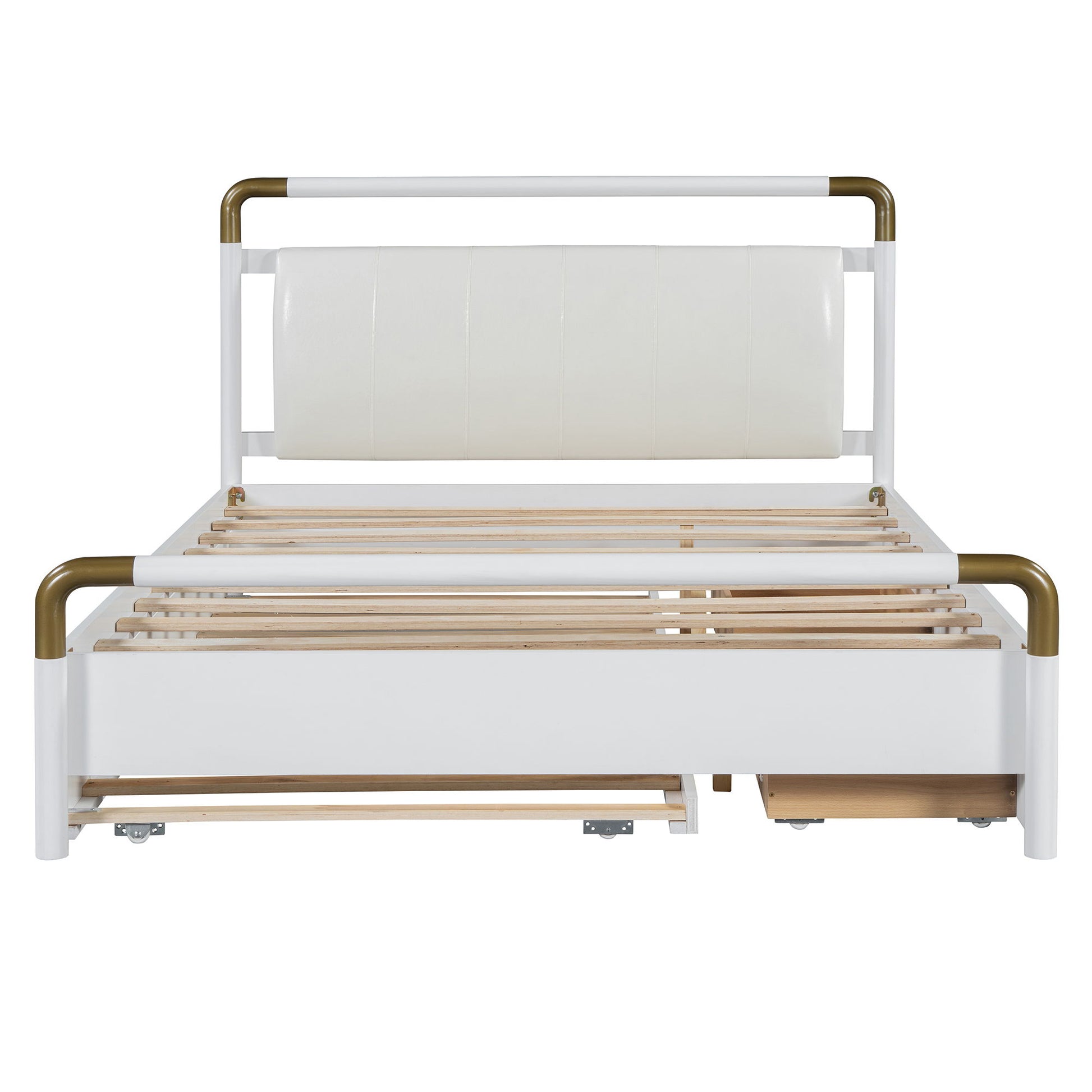 Storage Platform Bed, With 2 Big Drawers, Trundle - The Sleep Loft - Online Mattress Showroom NYC