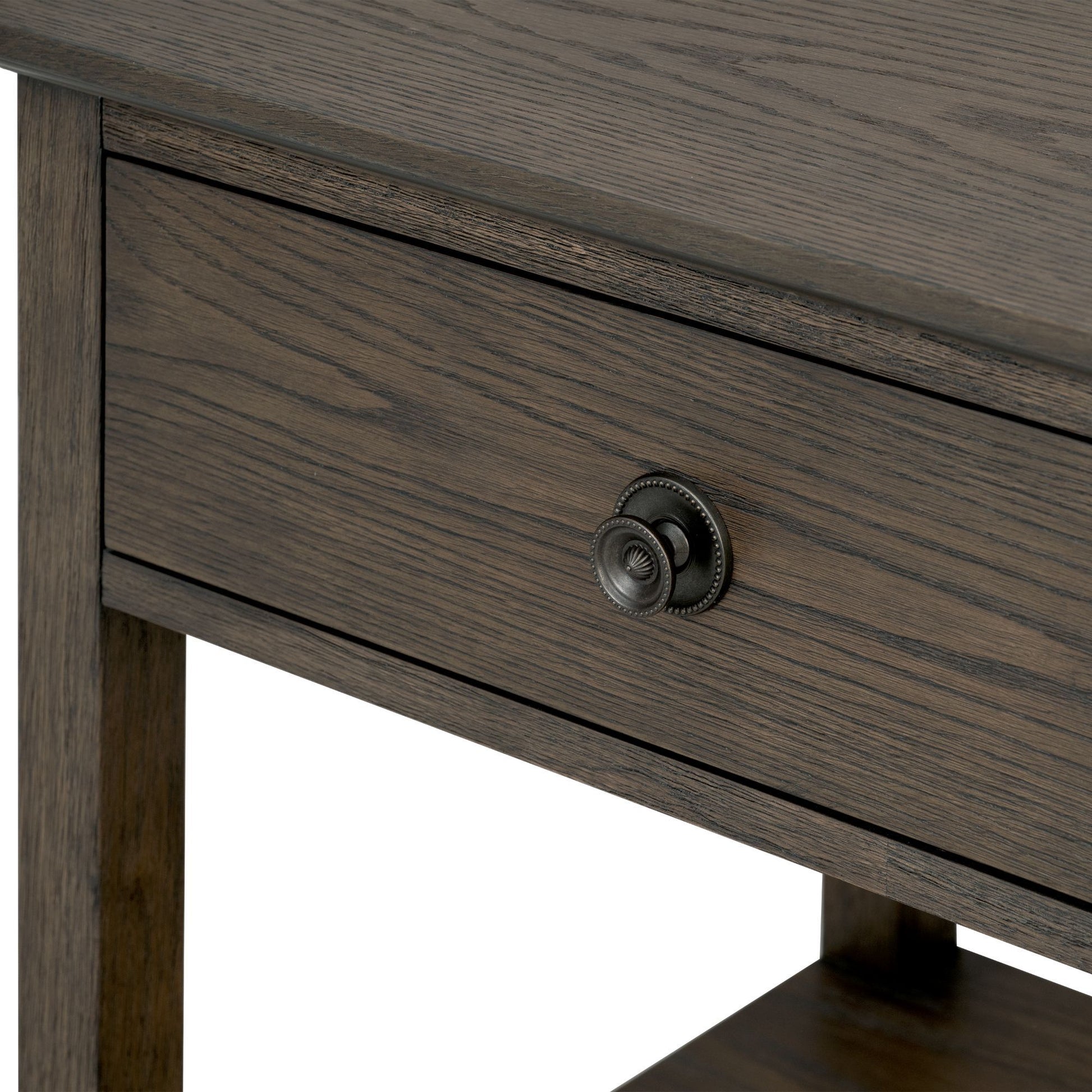 Victoria - Bedside Table With Drawer And Shelf - The Sleep Loft - Online Mattress Showroom NYC