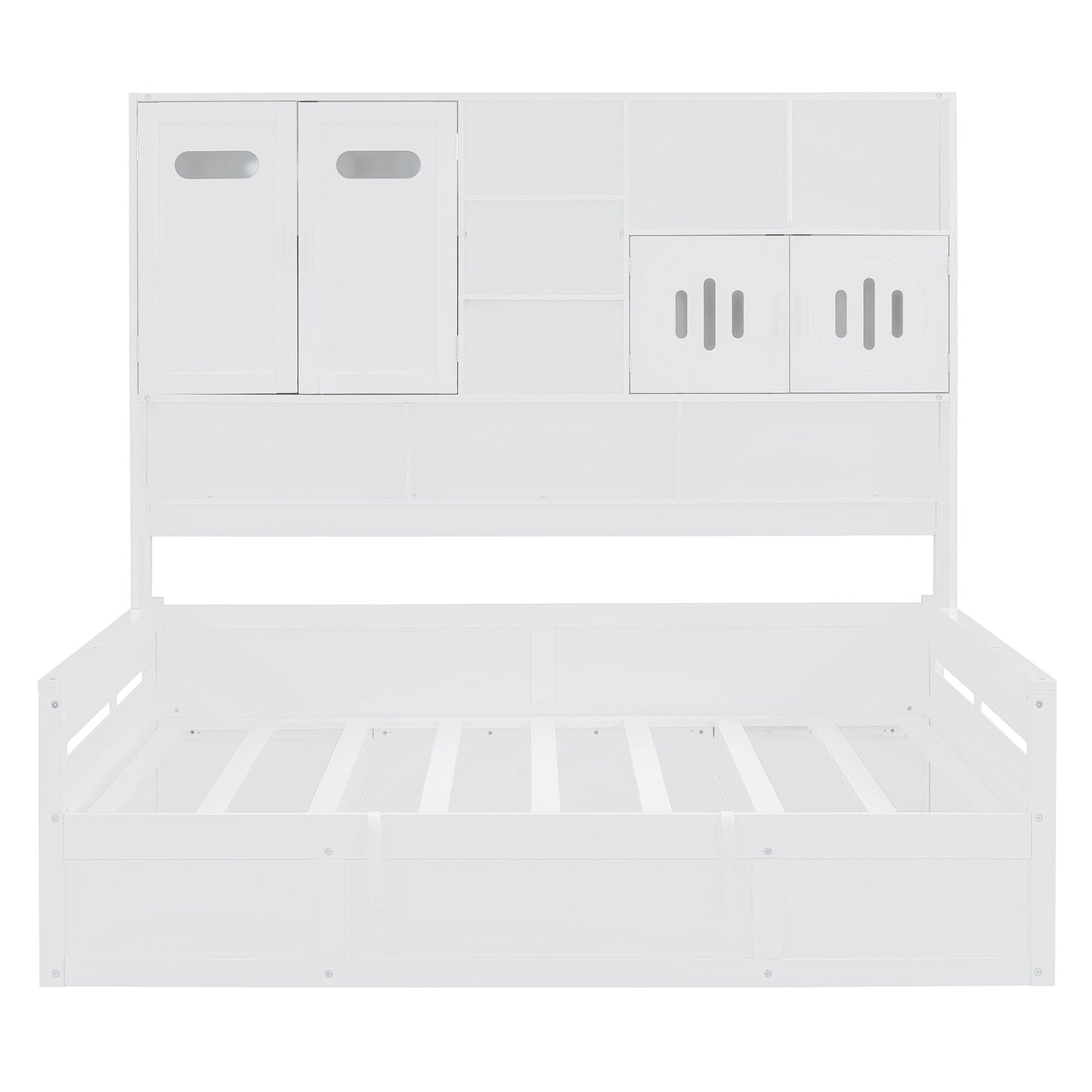 Daybed With All-In-One Cabinet And Shelf - The Sleep Loft - Online Mattress Showroom NYC