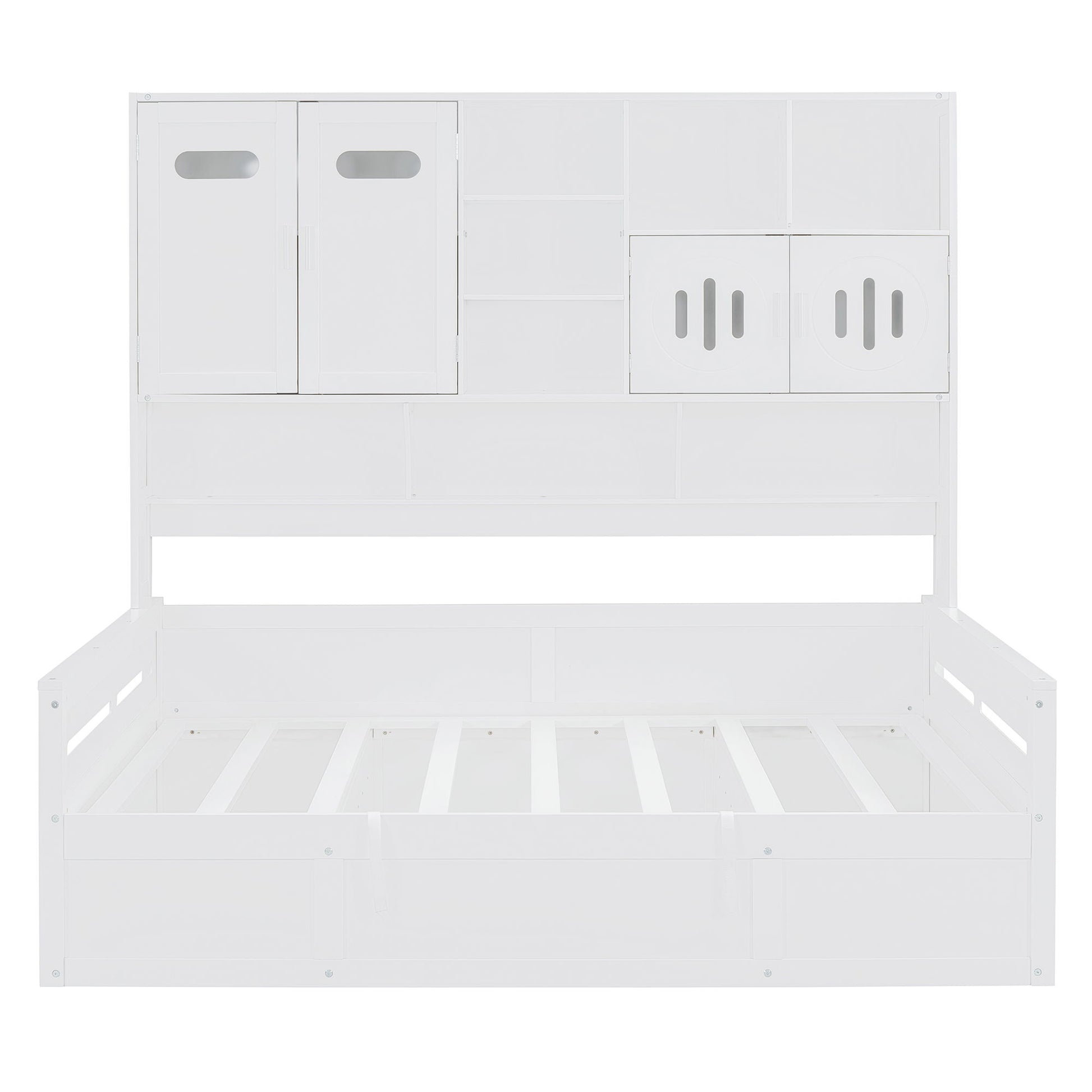 Daybed With All-In-One Cabinet And Shelf - The Sleep Loft - Online Mattress Showroom NYC