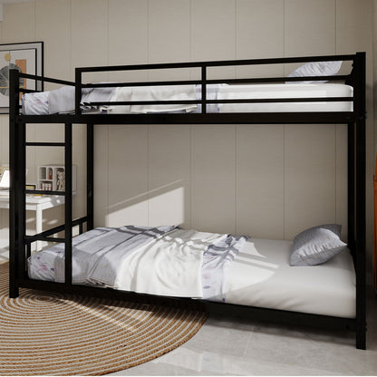 Bunk Bed With Noise Reduction And Safety Guardrail - The Sleep Loft - Online Mattress Showroom NYC