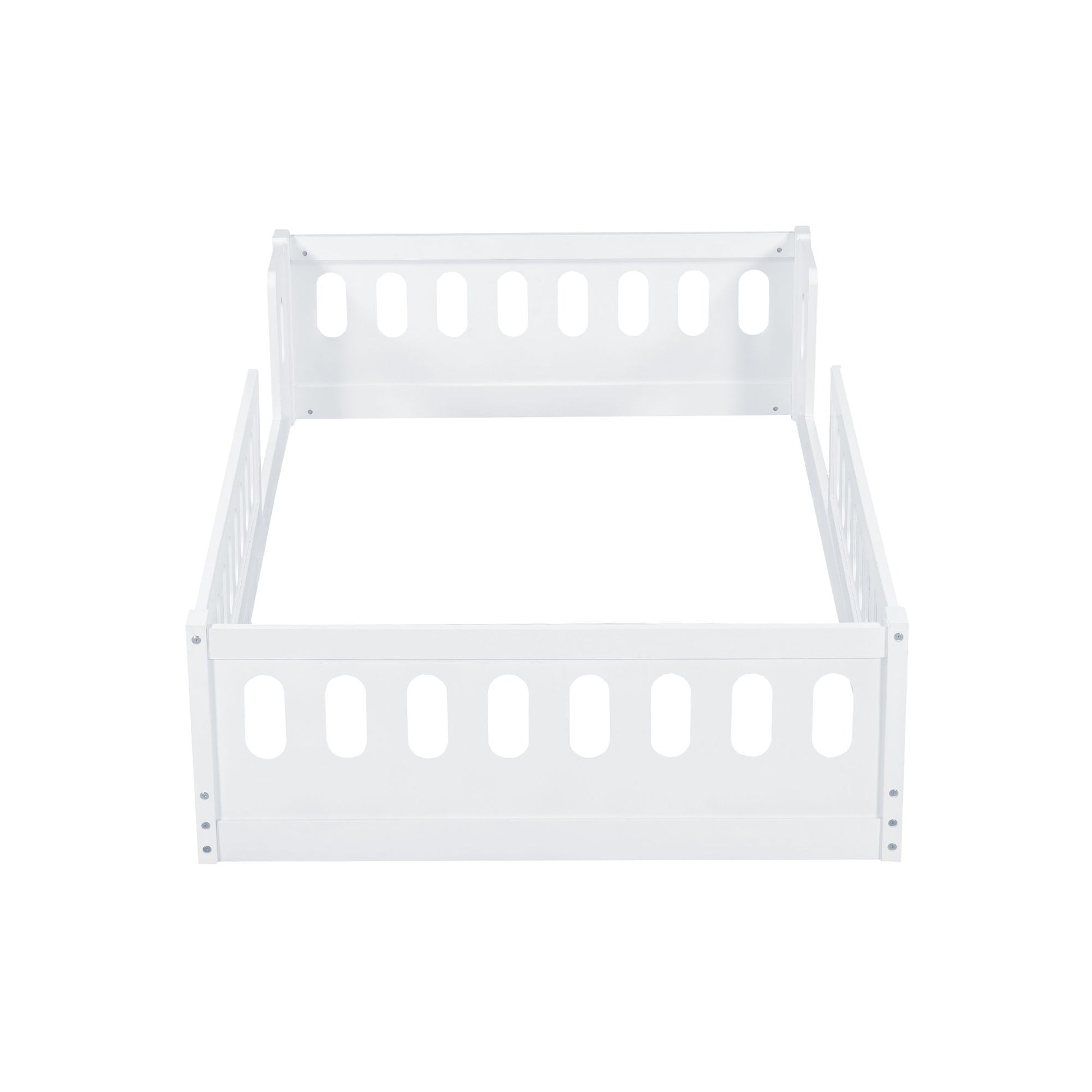 Platform Bed With Guardrail - The Sleep Loft - Online Mattress Showroom NYC