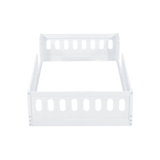 Platform Bed With Guardrail - The Sleep Loft - Online Mattress Showroom NYC