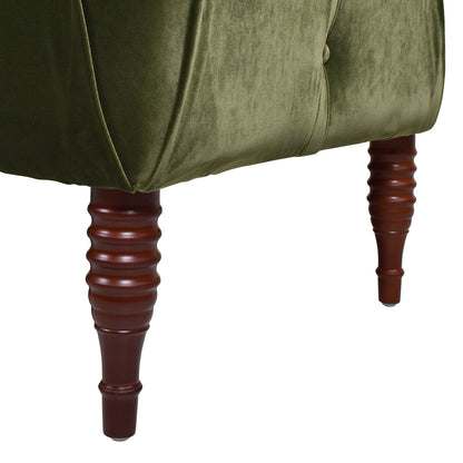 Samuel - Tufted Roll Arm Chaise Lounge - The Sleep Loft - Online Mattress Showroom NYC