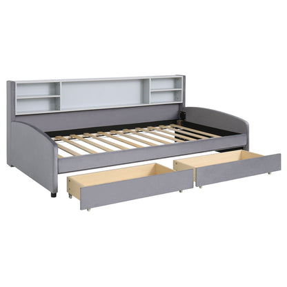 Luxurious Upholstered Platform Bed With Storage Drawers - The Sleep Loft - Online Mattress Showroom NYC