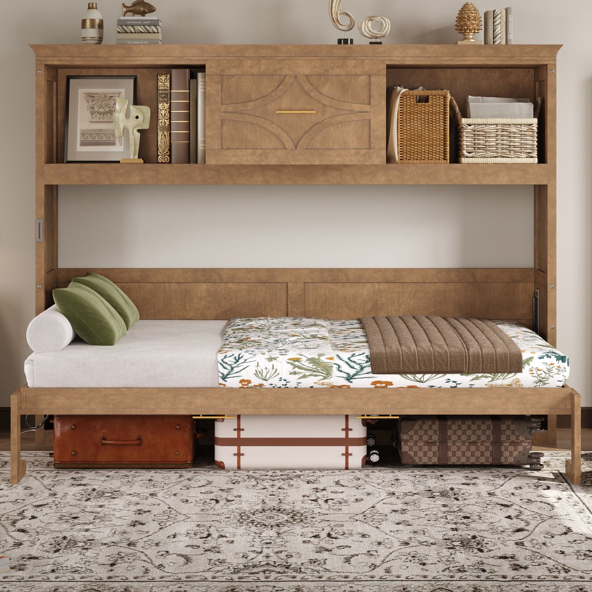 Murphy Bed With Charging Station And Drawer - The Sleep Loft - Online Mattress Showroom NYC