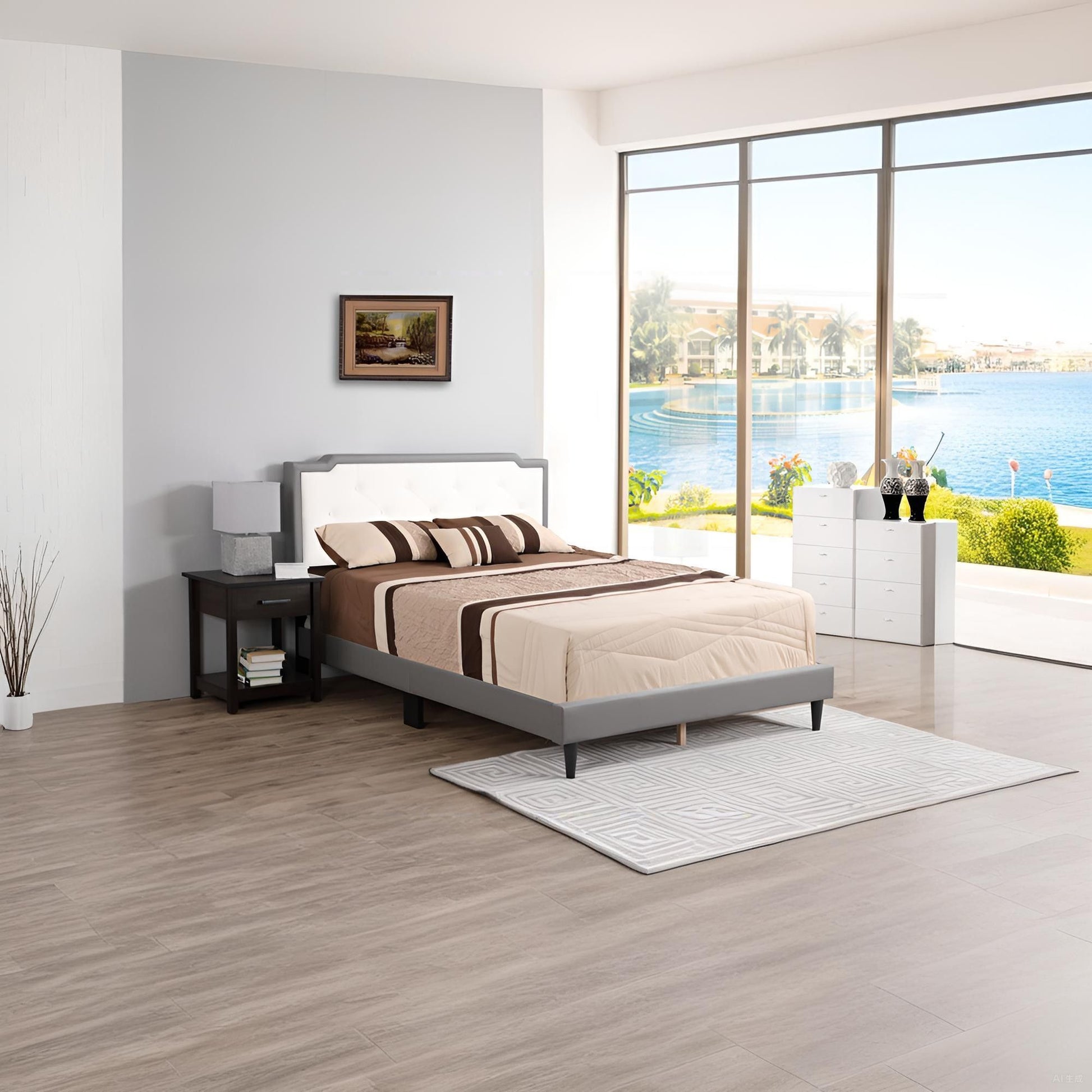 Bed (All in One Box) - Two Tone - The Sleep Loft - Online Mattress Showroom NYC