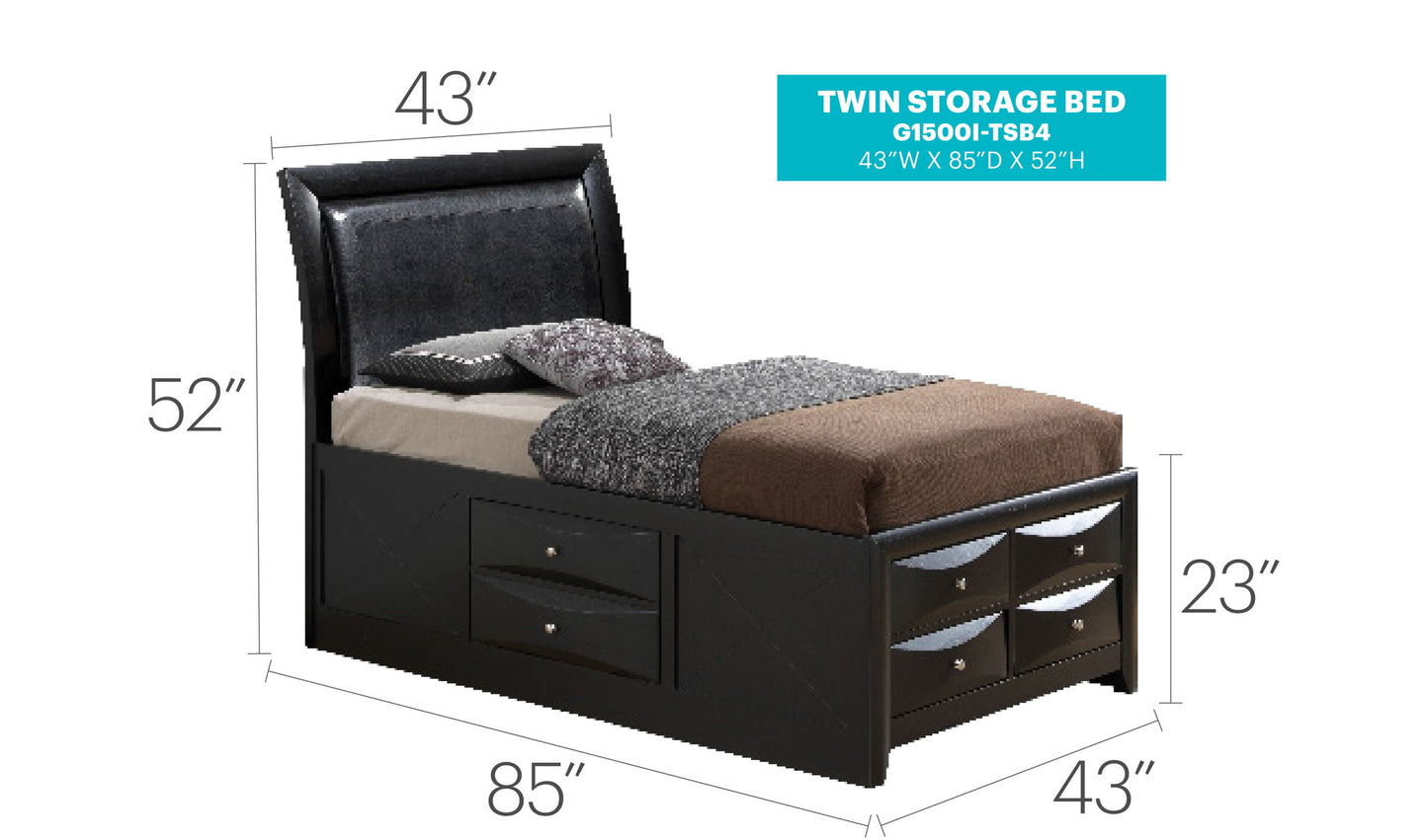 Marilla - Storage Bed - The Sleep Loft - Online Mattress Showroom NYC