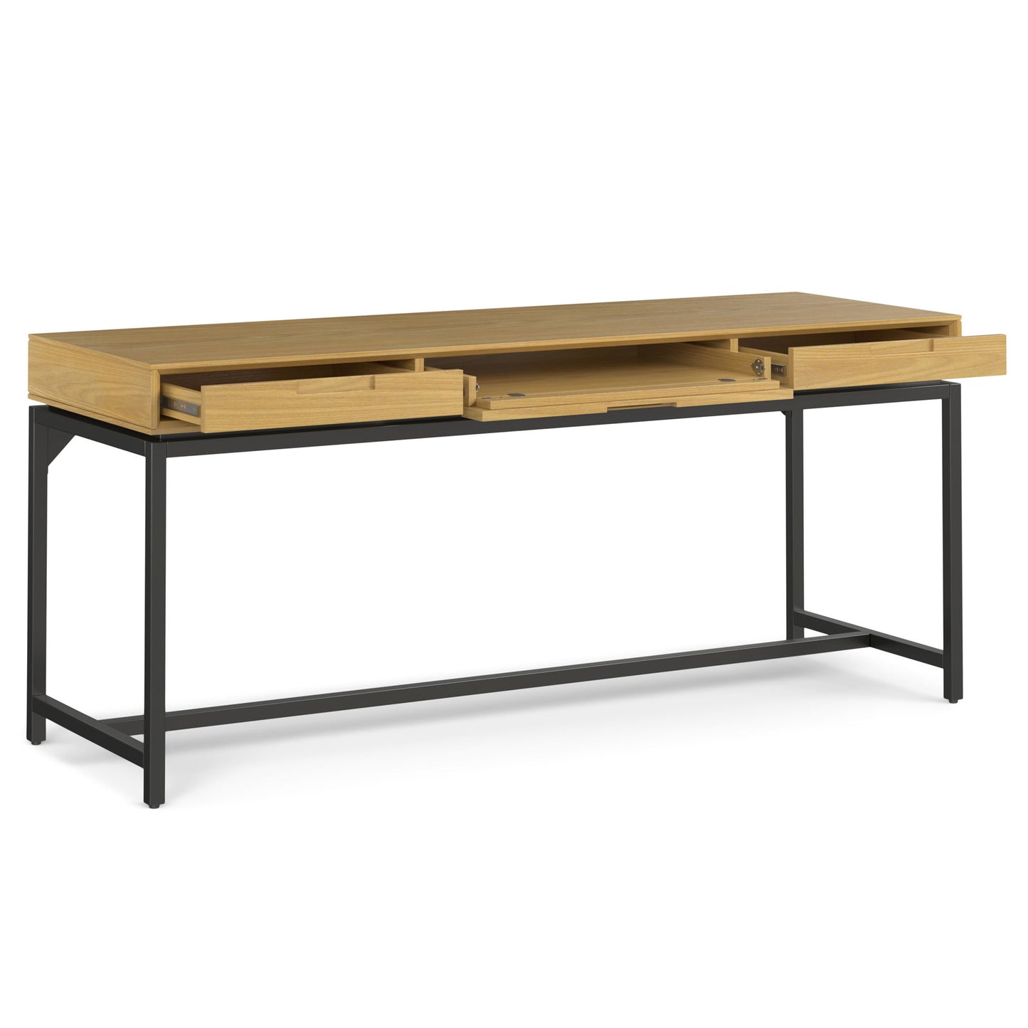 Banting - Mid Century Handcrafted Wide Desk - The Sleep Loft - Online Mattress Showroom NYC