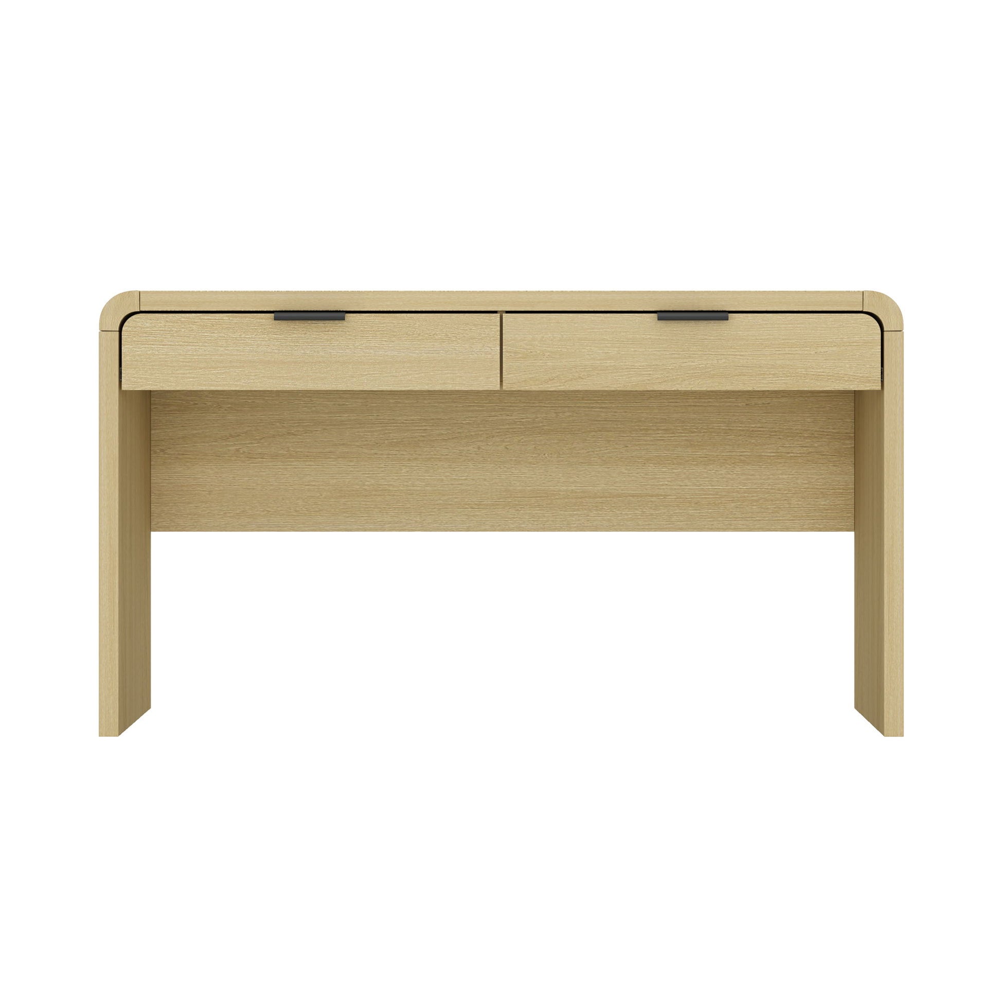 Grace - Office Desk & 2 Drawers - Oak - The Sleep Loft - Online Mattress Showroom NYC