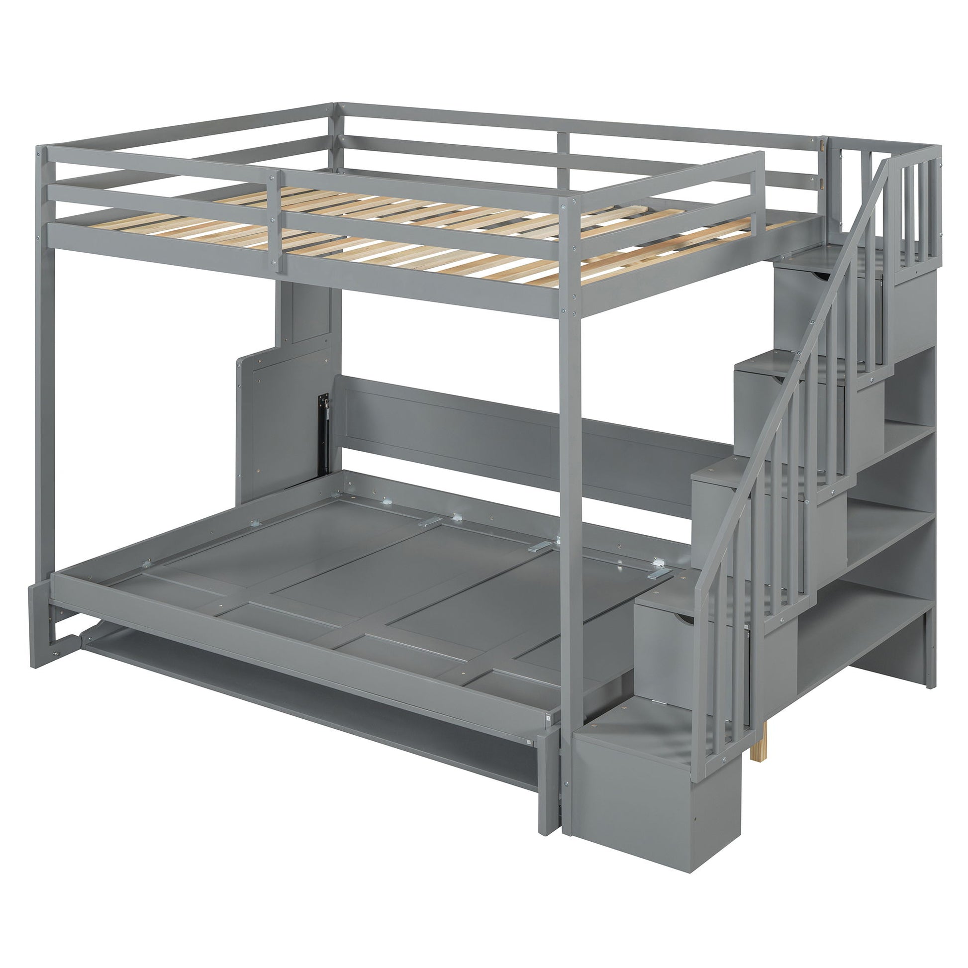 Murphy Bed With Smart Hydraulic System And Desk Design - The Sleep Loft - Online Mattress Showroom NYC