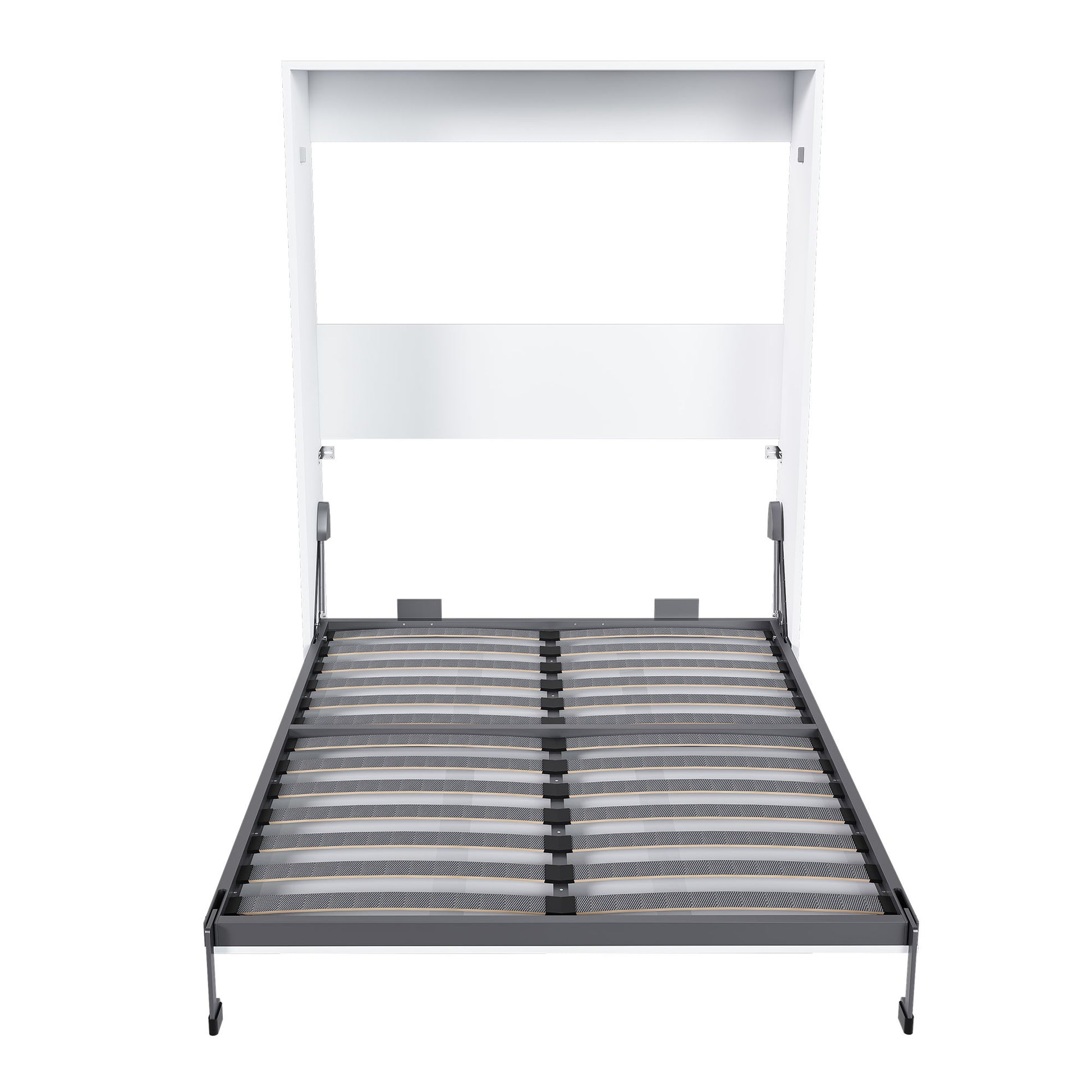Queen Murphy Bed, Foldable Wall Bed, Space Saving Design For Bedrooms - White - The Sleep Loft - Online Mattress Showroom NYC