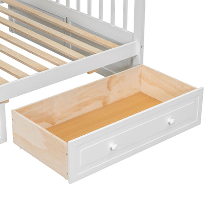 Bunk Bed With Drawers, Convertible Storage Bed - The Sleep Loft - Online Mattress Showroom NYC